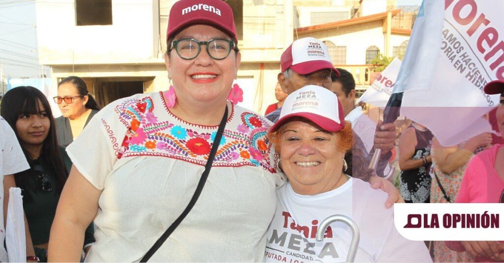 Tania Meza promete un gobierno cercano a la población en Mineral de la Reforma