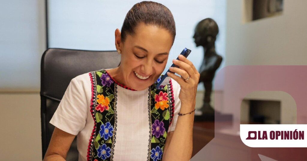 Claudia Sheinbaum recibe llamadas de representantes del Banco Mundial, el FMI y la OCDE