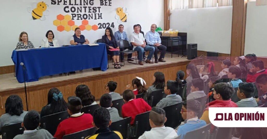 Estudiantes de primaria participaron en etapa estatal del Encuentro de Deletreo PRONI 2024