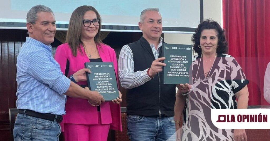 Recibe ayuntamiento de Pachuca programa de Análisis Territorial para la Mitigación y Adaptación al Cambio Climático