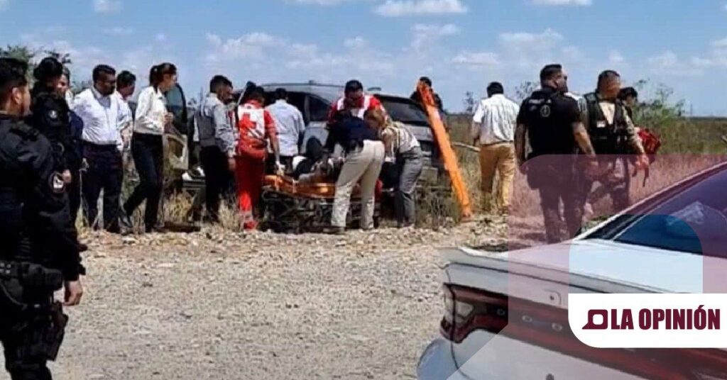 Equipo de Claudia Sheinbaum sufrió accidente vial en Monclova; hay una persona sin vida