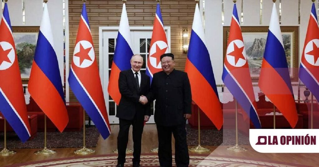 Rusia y Corea del Norte firman tratado de asociación estratégica durante visita de Putin a Pyongyang