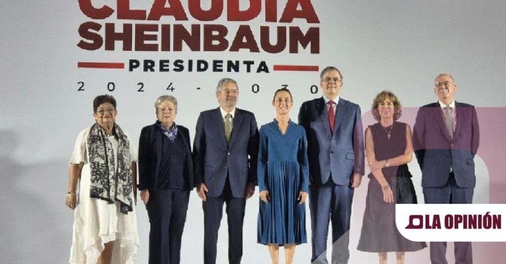 Claudia Sheinbaum presenta los primeros seis nombramientos de su gabinete