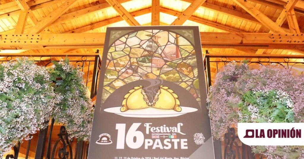 Develación del Cartel del XVI Festival Internacional del Paste en Real del Monte