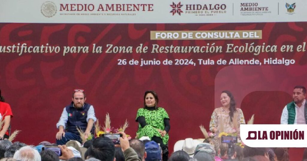 Realizan foro participativo previo a la declaración de Zona de Restauración Ecológica en Tula