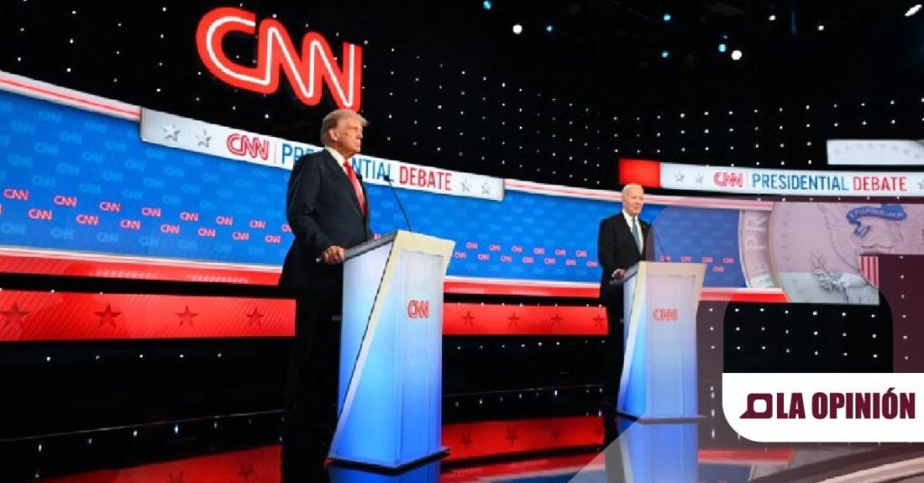 Debate presidencial de Estados Unidos: Biden y Trump en su primer cara a cara