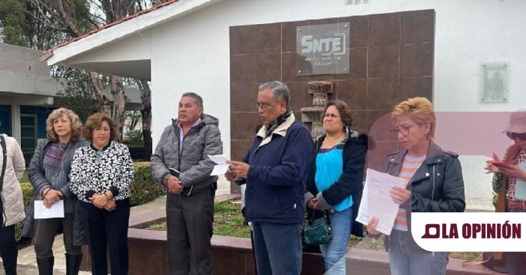 Jubilados y Pensionados de la Delegación D IV-22 del SNTE exigen transparencia y cambio de comité