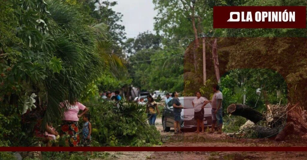 Saldo blanco en Yucatán tras el paso del Huracán Beryl