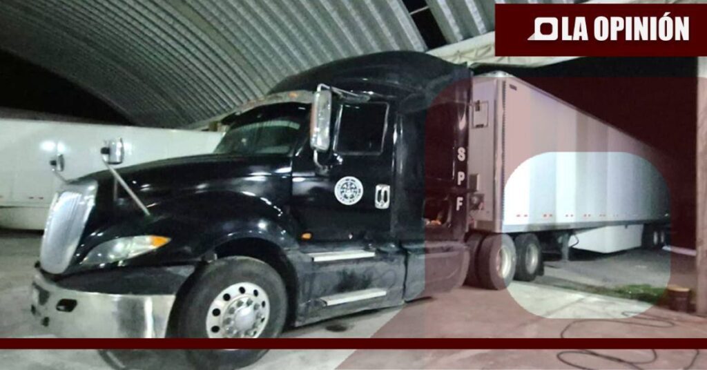 En operativo, SSPH recupera tractocamión con productos robados