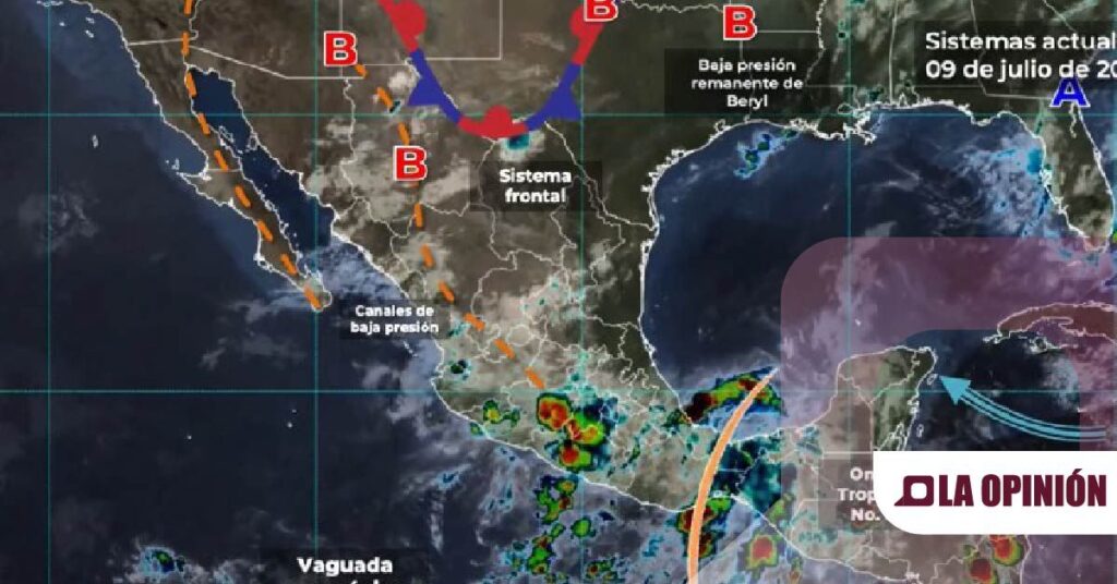 Regresan las lluvias a Hidalgo tras la llegada de la onda tropical 8