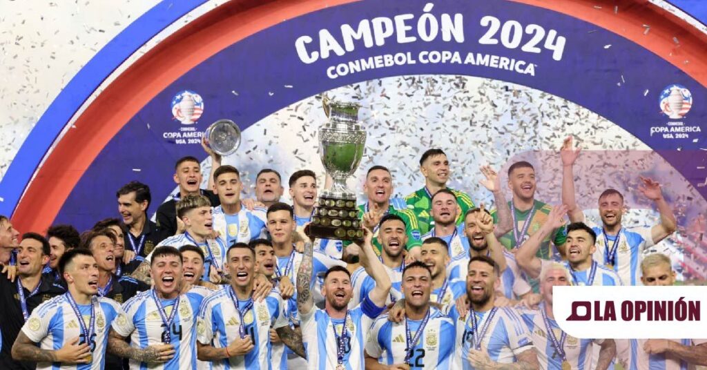 Messi y Argentina, los más grandes de América