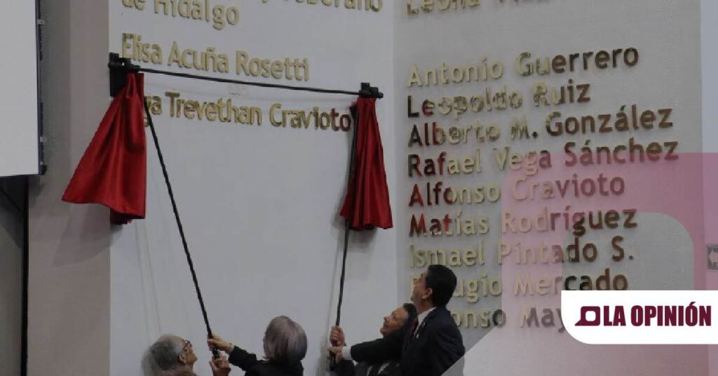 En letras de oro Olga Trevethan primera diputada de Hidalgo