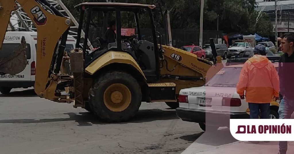 Tepeapulco implementa programa de bacheo para mejorar las vías públicas