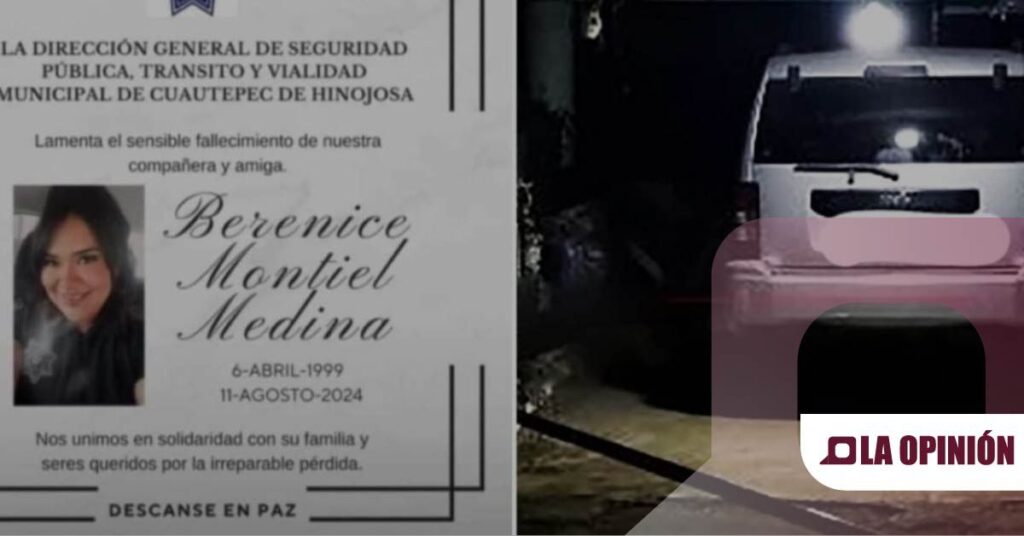 Exigen justia para Berenice Montiel, joven policia asesinada en Cuautepec