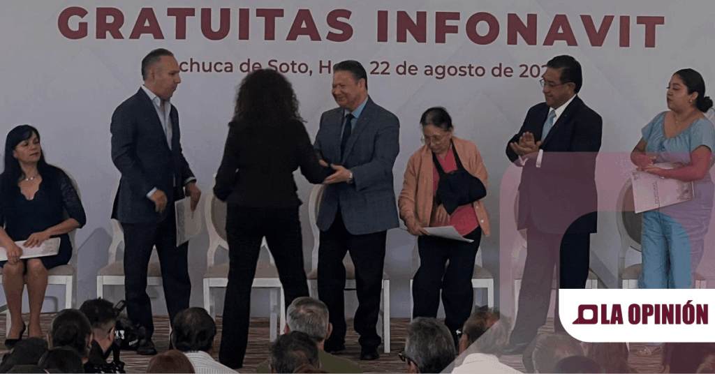 Dotan de escrituras del Infonavit a viviendas de Pachuca, Mineral de la Reforma y Tizayuca
