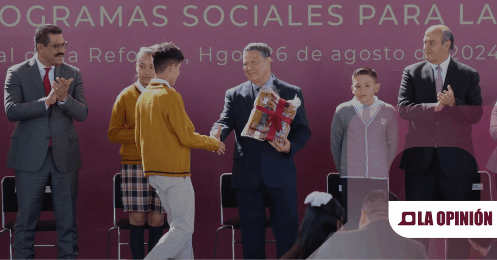 Hidalgo da inicio al ciclo escolar 2024-2025 con el apoyo de programas sociales