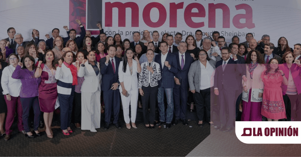 Claudia Sheinbaum celebra la conformación histórica del Grupo Parlamentario de Morena en el Senado