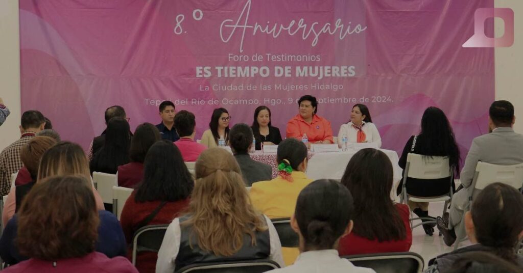 Ciudad de las Mujeres Hgo celebra octavo aniversario