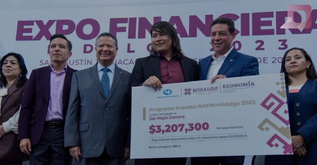 Gobierno Hidalgo colabora con NAFIN, promoviendo el crecimiento y la productividad de la entidad