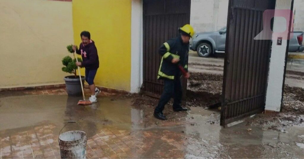 Pachuca enfrenta inundaciones ante intensas lluvias
