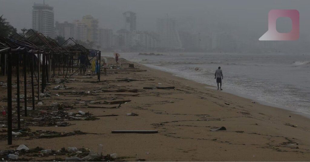Tormenta “John” recupera categoría de Huracán