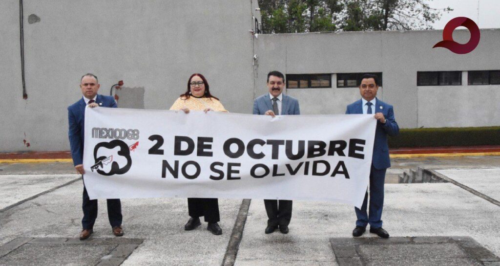 Congreso local conmemoró el 2 de octubre de 1968