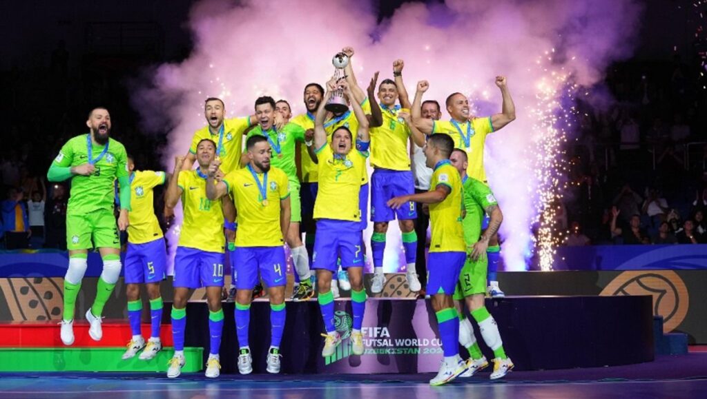 Brasil es campeón del mundo en fútbol sala