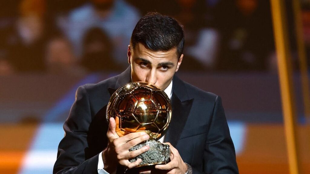 Rodri es el ganador del Balón de Oro 2024