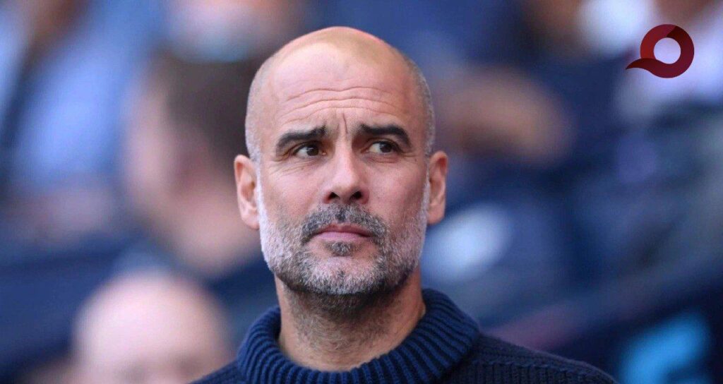 Pep Guardiola alaba a Rodri tras obtener el Balón de Oro