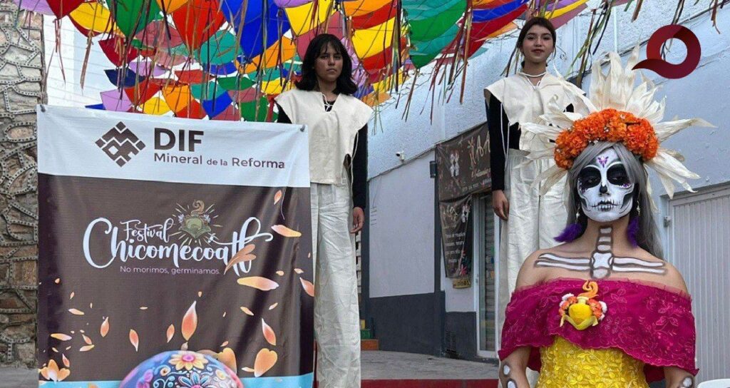 Mineral de la Reforma prepara Festival Chicomecoatl, por el Día de Muertos con la comunidad