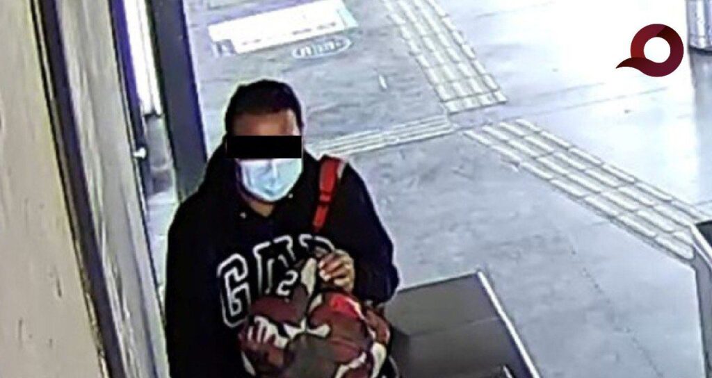 Personal de PIBEH asegura a sujeto en estación del Tuzobús por presunto hostigamiento sexual