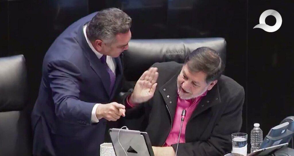 Noroña reacciona a su enfrentamiento con Alito