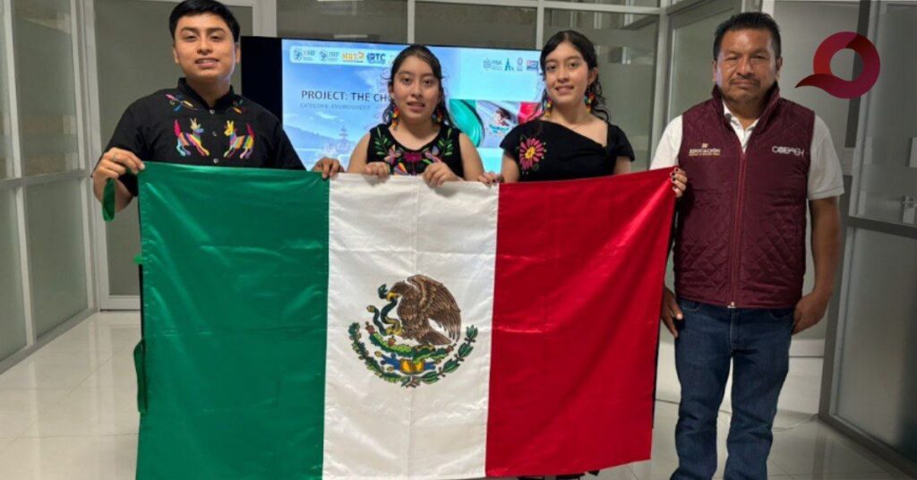 Estudiantes del COBAEH ganan oro en competencia internacional