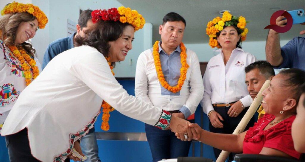 Edda Vite recorrió espacios de atención a grupos prioritarios en Huejutla