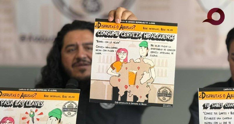 Impulsan campaña de concientización sobre consumo de alcohol en Hidalgo