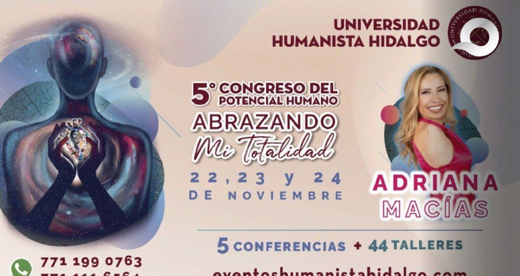 Hidalgo se prepara para el 5o Congreso de Potencial Humano