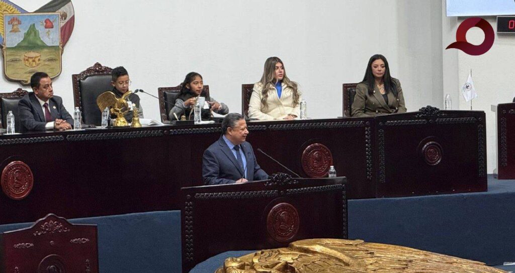 Lucido décimo Parlamento Infantil, en el Congreso de Hidalgo
