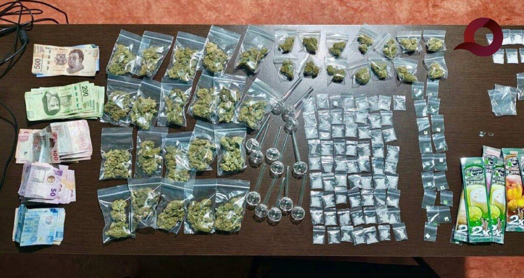 Narcomenudista detenido en Zacualtipán