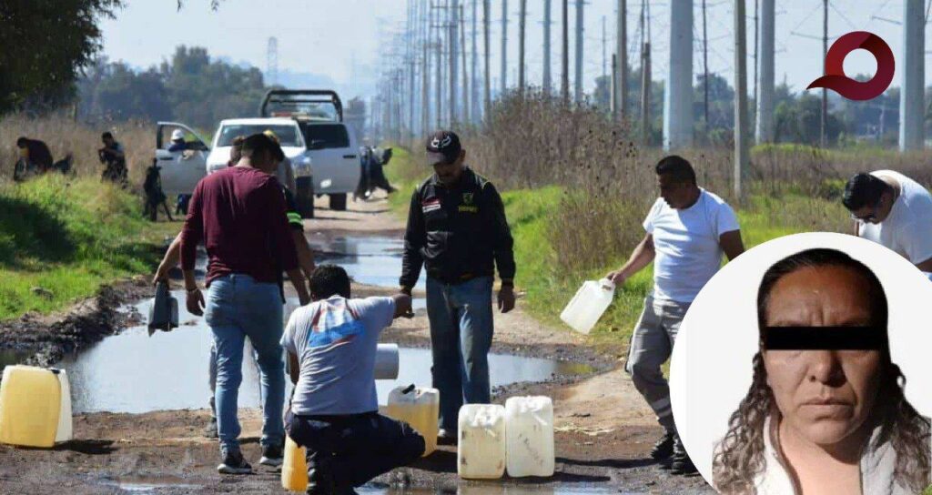 Detienen a líder huachicolera en Hidalgo