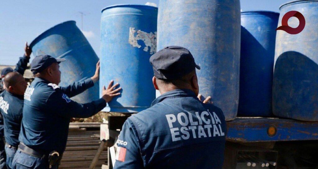 Decomisan hidrocarburo en Tulancingo