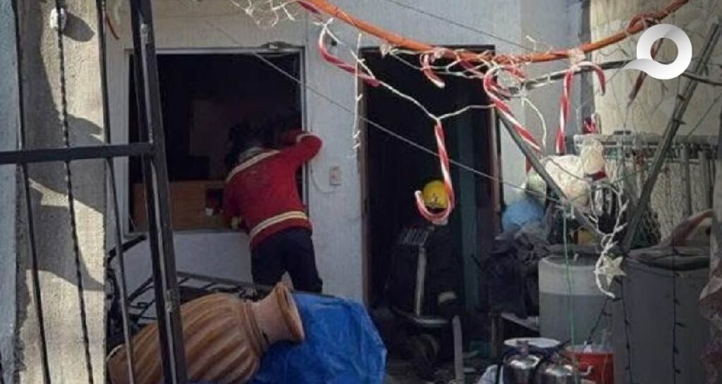 Fuga de gas termina en explosión en Mineral de la Reforma se reportan 2 lesionados graves