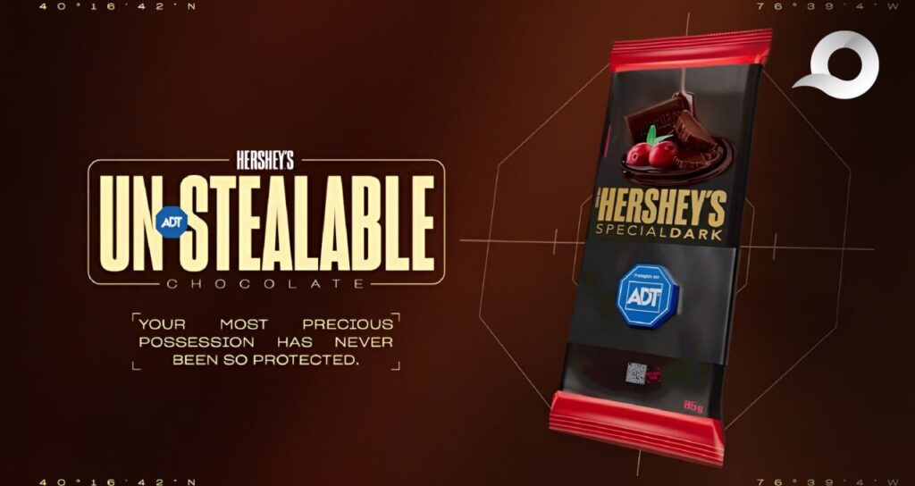 Hersheys lanza un chocolate con tecnología de seguridad para evitar robos