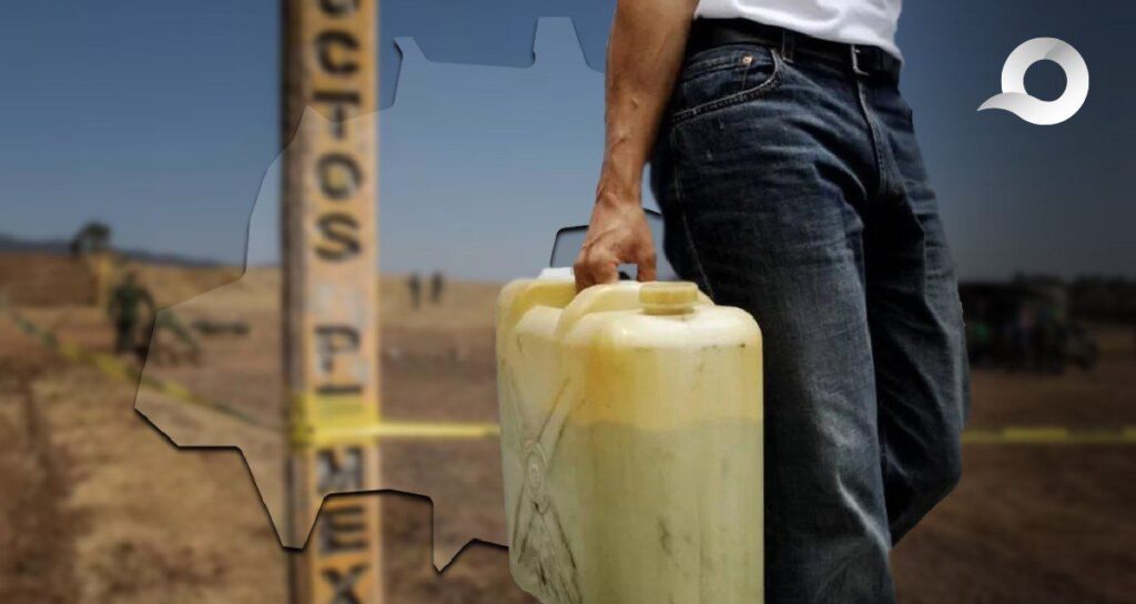 Cateo en Atitalaquia: Asegura FGR 3,700 litros de hidrocarburo robado en Hidalgo