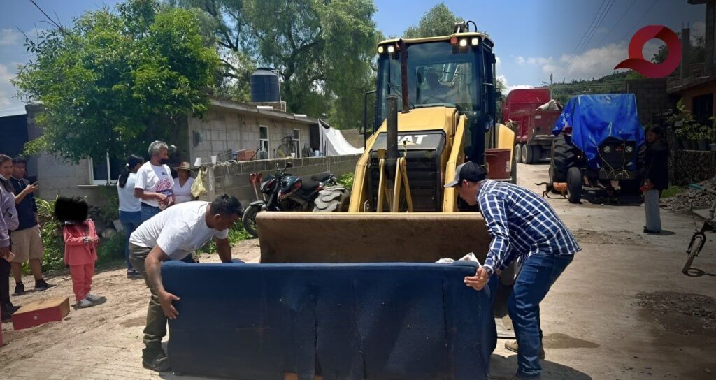 Gobierno de Hidalgo brinda atención inmediata e inversión de 10 mdp a Tezontepec tras afectaciones climáticas