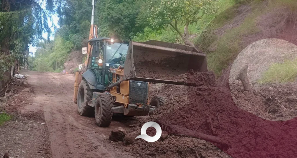 Hidalgo refuerza labores de limpieza y habilitación de carreteras tras lluvias intensas