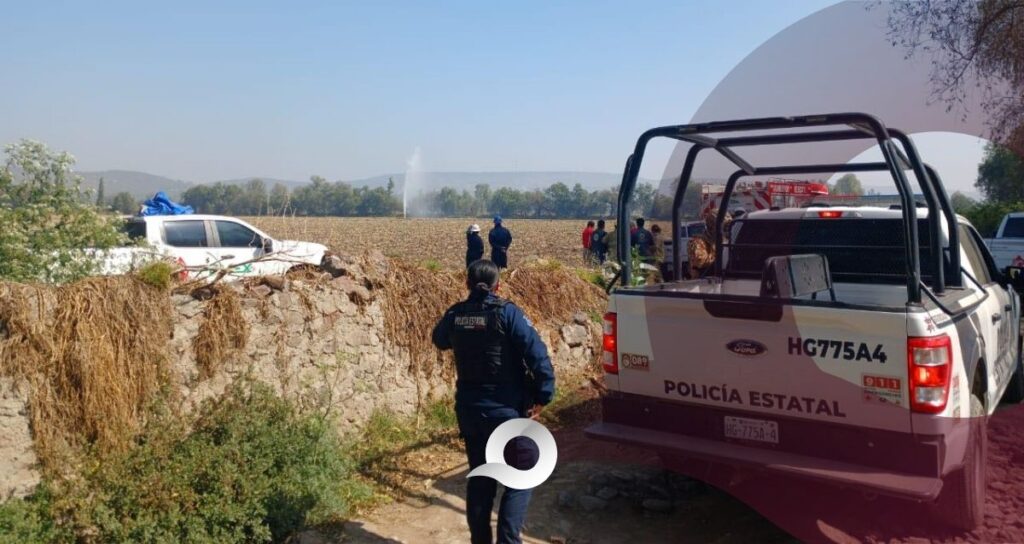 SSPH controla fuga por toma clandestina en Tlahuelilpan; descartan riesgo para la población