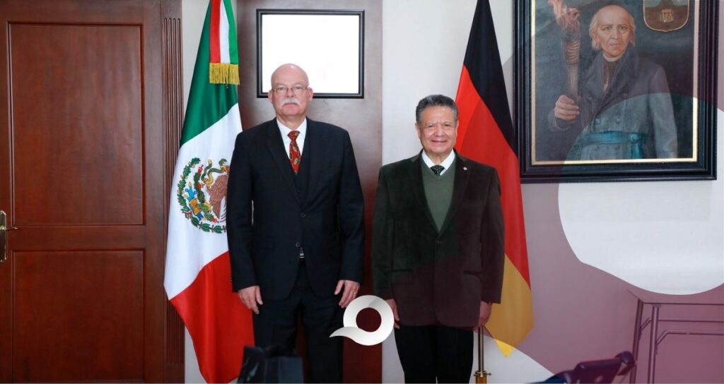 Hidalgo fortalece relación con Alemania para atraer inversión extranjera y empresas industriales