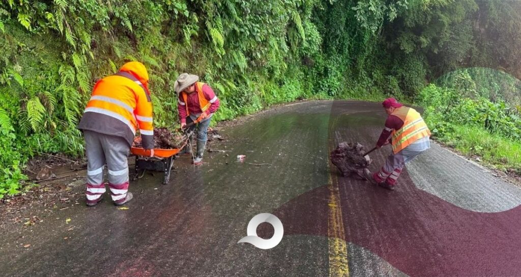 Hidalgo reabre 18 caminos afectados por las lluvias y restablece la comunicación en 58 comunidades Hidalgo reabre 18 caminos afectados por las lluvias y restablece la comunicación en 58 comunidades
