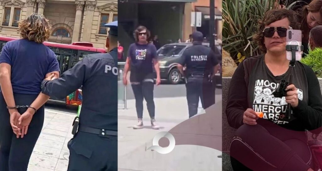 Influencer Zoé Schulenburg es detenida en Pachuca tras presunto altercado en la Plaza Independencia