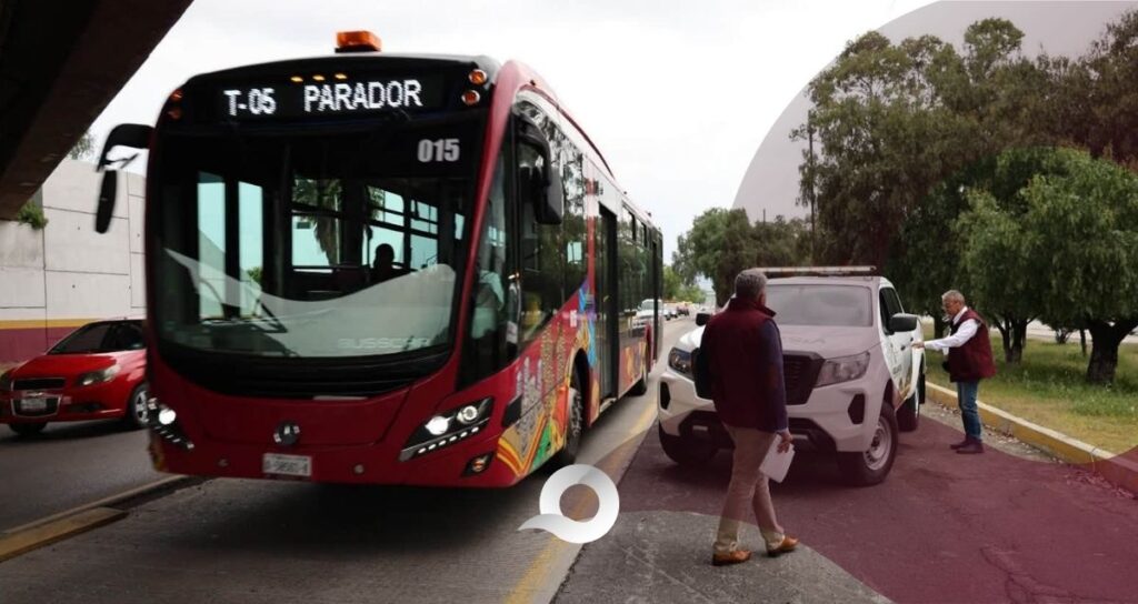 ¡Atención! Inicia la etapa de amonestaciones por invadir el carril confinado del Tuzobús en Pachuca